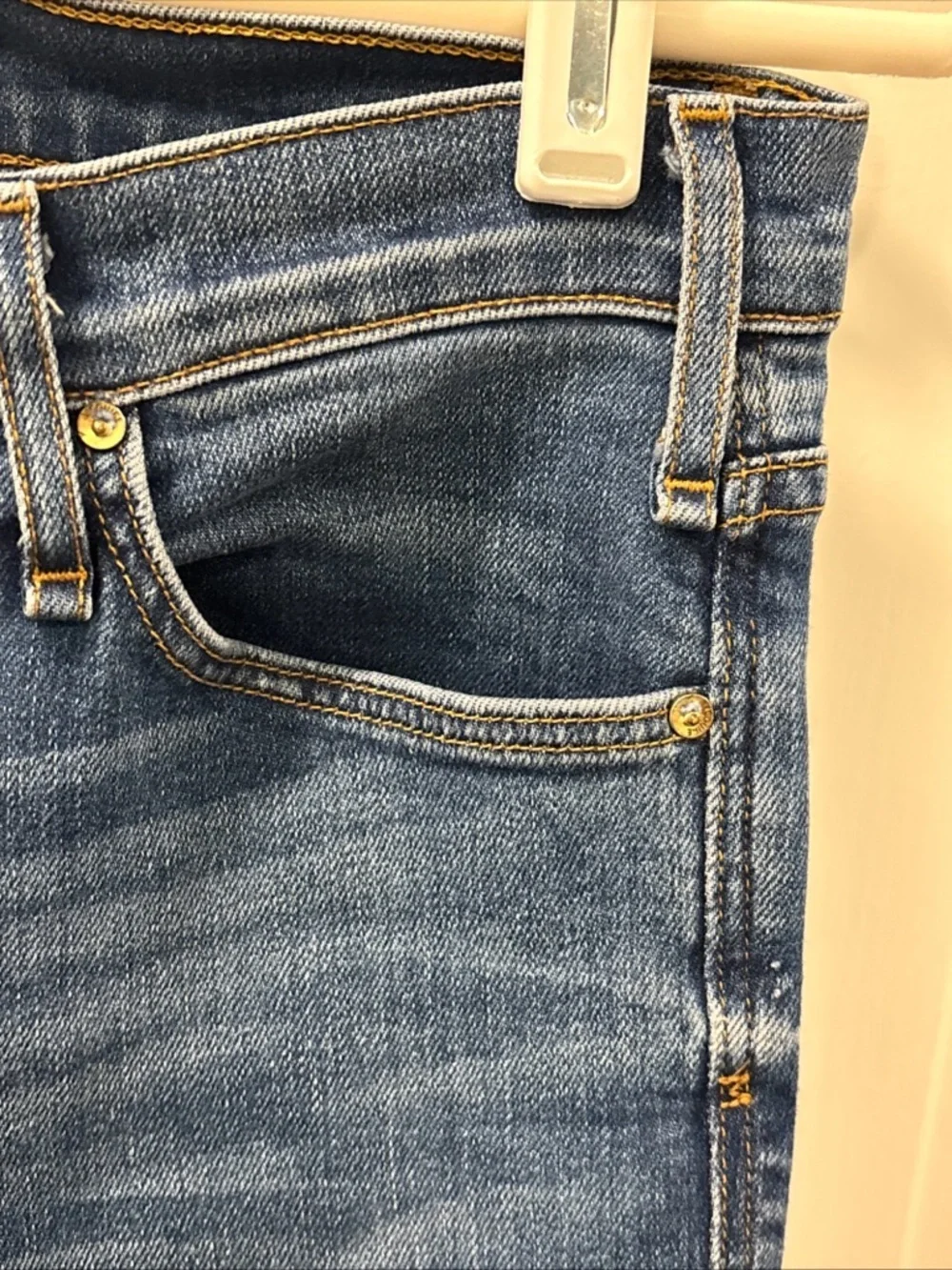 McGuire Women’s Majorelle Flare Jeans Size 26 Medium Wash Mid Rise Bell Bottom